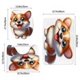 thumbnail image 4 of Shiba Inu Classic Three Piece Set With Water Absorption And Anti Slip Properties, 4 of 5