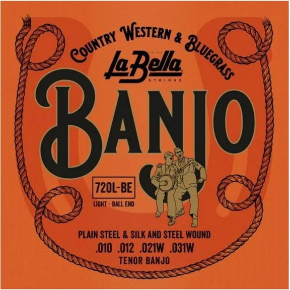 La Bella 12 Tenor Clear Nylon Ukulele Guitar String 23-28