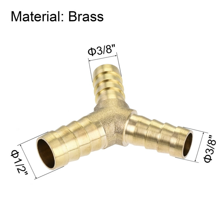 SOURCING MAP Raccord Cannelé Barbelé Tube PP 8mm Barbelé x G1-4 Femelle
