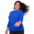 thumbnail image 1 of Blusa Ilusión 43355 azul M, 1 of 6