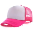 thumbnail image 2 of Kids Baseball Cap Mesh Breathable Trucker Hat Summer Adjustable Polyester Headgear, 2 of 2