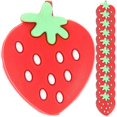 thumbnail image 1 of 12pcs Tennis Racket Dampener Strawberry Shape Tennis Dampener Silicone Vibration Racket Dampener, 1 of 2