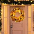 thumbnail image 3 of sruoe Halloween Decorations, Indoor Outdoor Halloween Decor, Artificial Wreaths, Halloween Decorations for Outside, Halloween Wreaths for Front Door, Halloween Artificial Garland, 3 of 6