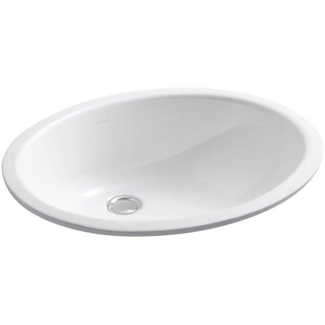 Kohler K-2210-G-0 Caxton sous-Comptoir, Blanc