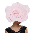 thumbnail image 1 of Chapeau Rouge pour Femmes, Clip à Cheveux en Maille pour Mariage, Cocktail, Fête de Thé, 1 of 3