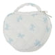 thumbnail image 1 of Bolsa de Maquillaje en Forma de Corazón para Viajes Blanca Azul de Bargains Únicos, 1 of 6