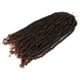 thumbnail image 1 of Pelo Trenzado De Ganchillo Sintético Apasionadamente 18 Pulgadas Extensión De Peluca Degradada De Volumen Torcido 11 Piezas/Paquete, 1 of 4