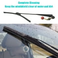 thumbnail image 3 of UTV Hand Operated Premium All-Seasons Durable Stable And Quiet Windshield Wiper Blades Kit, 3 of 6