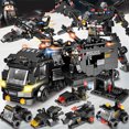 thumbnail image 4 of Truck Building Blocks Set Police Car Model Assemble Puzzle Toy for Kids Youth Color:5024 (Bag) Cruiser, 4 of 5
