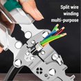 thumbnail image 5 of Tuvilo Electrical Pliers, Folding Stylus Screwdriver Wire Stripper, 5 of 5