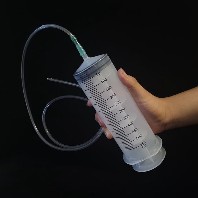 Manguera de 1m para Jeringa de Medicina Accesorios Veterinarios con Conector