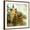 Brown Frame, variant on Art.com Medieval Castle Alcazar, Segovia,Spain- Picture In Painting Style Art Print by Maugli-l, 16" x 16"