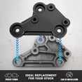 thumbnail image 3 of ALLTIMES Heavy Duty Aluminum Power Steering Pump Bracket for Jeep Grand Cherokees 1996-1998 V-8 Black, 3 of 11