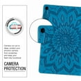 thumbnail image 6 of Dteck Flower Patterned Case For Amazon Kindle Fire HD10 2017/2018/2019 Released (10.1-inch),Magnetic Leather Card Holder Wallet Folio Kickstand Protective Cover,Blue, 6 of 6