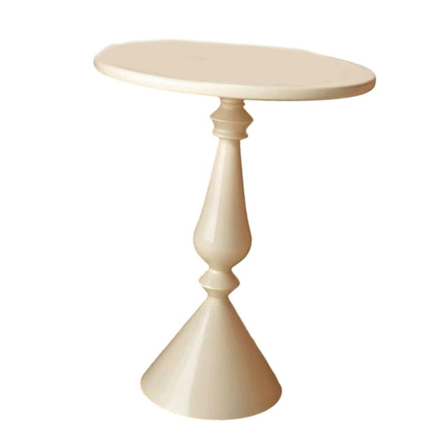simhoa Table d'Appoint Petite Table d'Extrémité Table à Boisson pour Hôtel Intérieur et Extérieur Kaki Clair