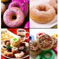 thumbnail image 2 of Mini molde para donuts de silicona, bandeja para hornear donuts de 18 cavidades, moldes para muffins, molde para pasteles, molde para galletas, 2 of 5