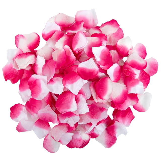 Bgsha 1000x SILK ROSE PETALS FLOWER TABLE DECORATION CONFETTI WEDDING ENGAGEMENT PARTY