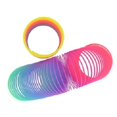 thumbnail image 1 of DDI 102366 3 in. Rainbow Colored Plastic Spring Case Of 72, 1 of 1