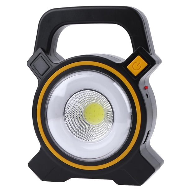 Luz COB LED al aire libre portátil de alta potencia recargable lámpara de camping trabajo JShteea El nuevo