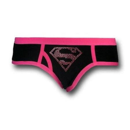 

Supergirl Rhinestone Logo Panty