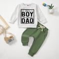 thumbnail image 2 of Xudanell Boys Clothing Sets Mamas Boy Letter Print Long Sleeve Sweatshirt Pullover Tops And Jogger Pants Cute Fall Winter Outfit, 2 of 6