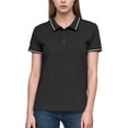 thumbnail image 2 of Babcutegg Womens Summer Shirts Soild Color Regular Fiting Crew Neck Tops for Women Black Size M, 2 of 7