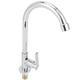 thumbnail image 4 of Grifo de fregadero G1/2 giratorio de 360 grados de acero inoxidable, grifo de agua fría para cocina y baño., 4 of 14
