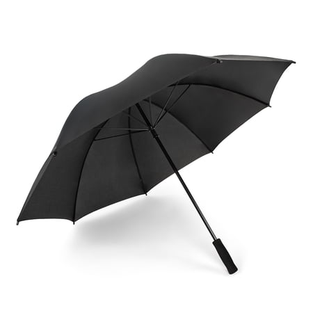 Rain Essentials 52-Inch Golf Umbrella, Black
