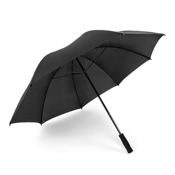 Rain Essentials 52-inch Golf Umbrella, Black, Sport Umbrella