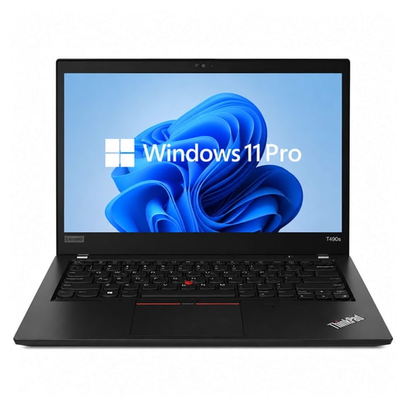 Restored Lenovo ThinkPad T490s 14" Touchscreen Laptop, Intel Core i7 - 8th Gen, 32GB RAM, 512GB SSD, Win11 Pro.