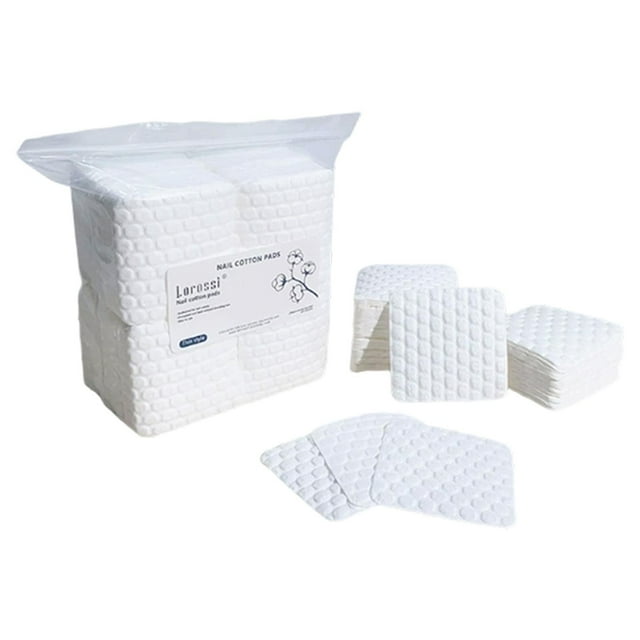 Toallitas para uñas, almohadilla cuadrada para limpiar uñas, maquillaje, extensiones de pestañas 500 preces