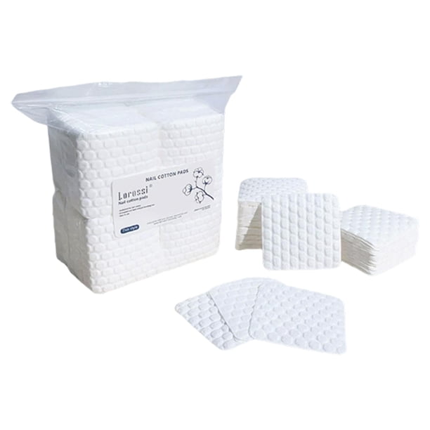Toallitas para uñas sin pelusa, almohadilla limpiadora para maquillaje, pedicura, extensiones de pestañas 500 preces