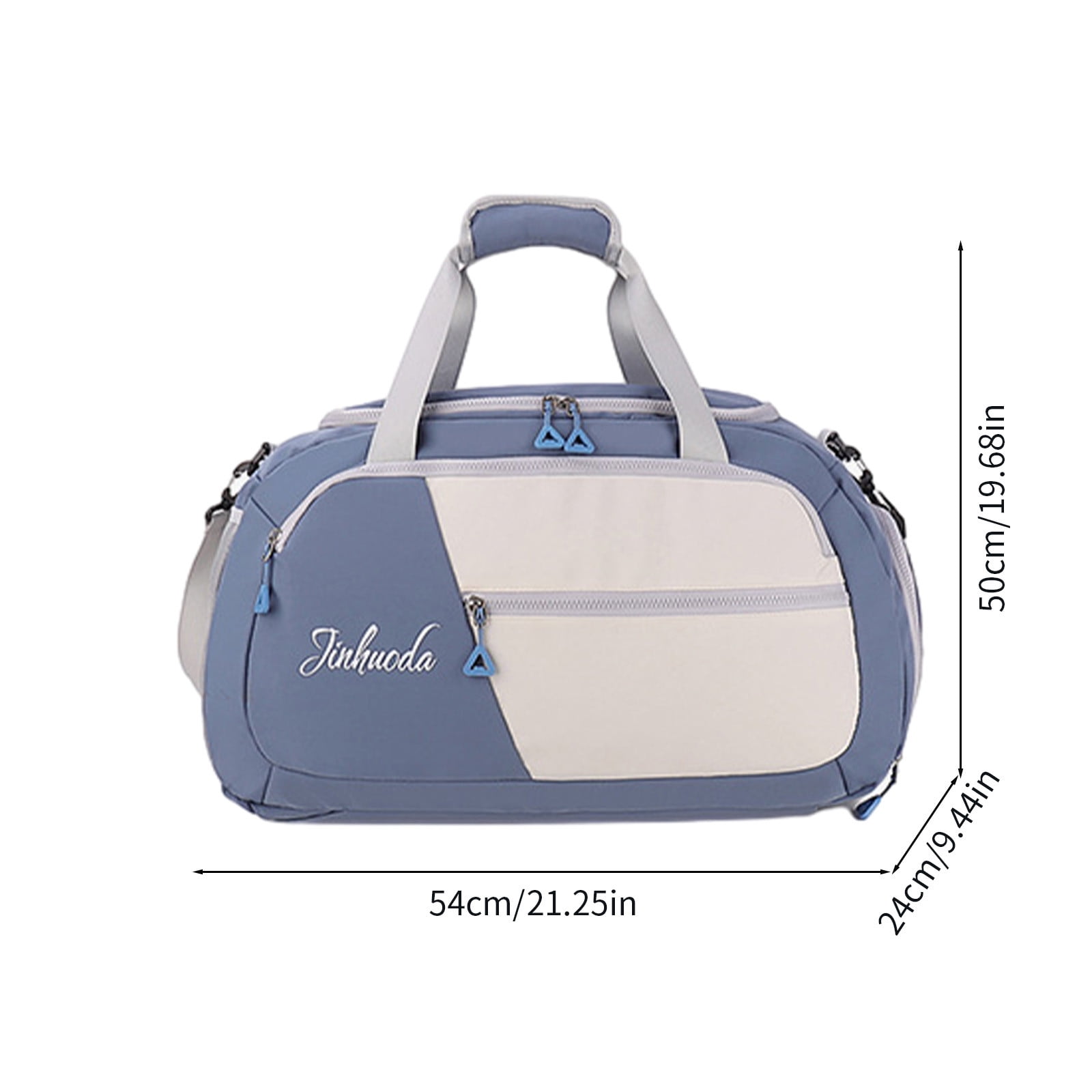 maho Multi Functional Shoulder And Portable Fitness Travel Bag Sports Fitness Bag Good Quality Swimming Yoga Training Bag Leisure Travel Bag Blue on Clearance