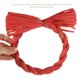thumbnail image 3 of unbranded Adorno De Puerta Tejido Con Rafia Roja Material Natural Para De Hogar Y Fiestas, 3 of 6