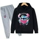 thumbnail image 3 of Conjuntos de ropa para bebés Stitch, trajes para niños de 1 a 16 años, chándales para niños, trajes deportivos de marca para niños, sudaderas con capucha Stich, camisetas y pantalones, conjunto de 2 p, 3 of 5