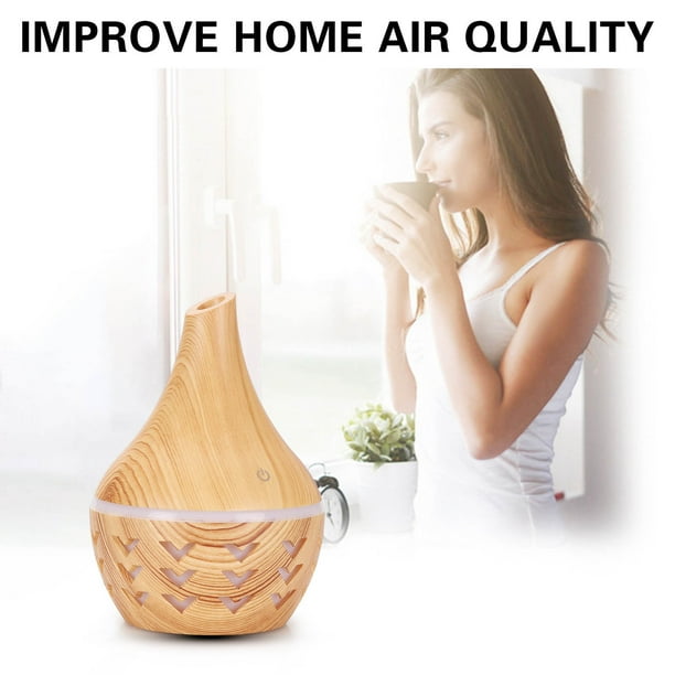 Hogar y jardín, Decoración de otoño, Humidificadores, Difusor de aceites aromáticos Humidificador de aromaterapia LED