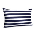 thumbnail image 2 of Disketp Pillow Covers Navy Blue And White Stripes Pattern Throw Pillow Case Cushion Covers,Cushion For Bedroom,Couch,Home-20"X30", 2 of 9