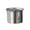 12cm Round, variant on mdesiwst Stainless Steel Square Seasoning Box with Handles Heavy-Duty Storage Container for Lard Sauces Condiments Rust-Proof Spice Box for Home Commercial Kitchen