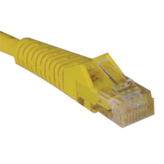 Tripp Lite, Câble de Raccord, Moulé Sans Accroc, Cat5e, 350 MHz, RJ45 M-M, 7 Pi, Jaune