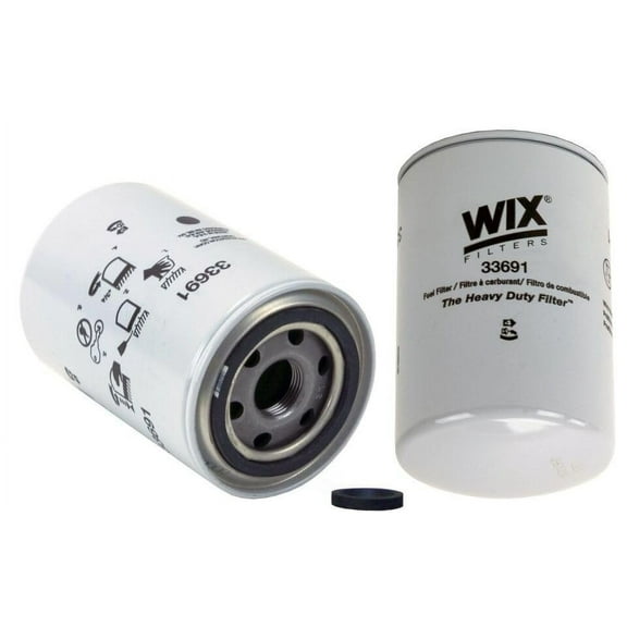 Wix 33691 Fuel Filter Pack of 2 Replace Cummins 4010476, FF2203