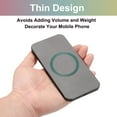 thumbnail image 3 of 3Pcs Magnetic Adapter Ring, Magnetic Wireless Charger Conversion Kit, Green, 3 of 8