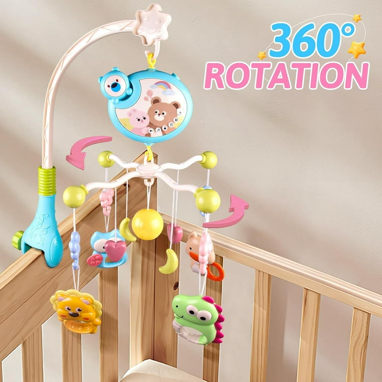 Crib attachment toys hotsell