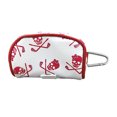 thumbnail image 1 of Bolsa portátil para pelota de Golf, bolsa organizadora con estampado de cabeza de , riñonera, regalo para entrenamiento de Golf para hombres rojo Baoblaze Bolsa de pelota de golf, 1 of 6