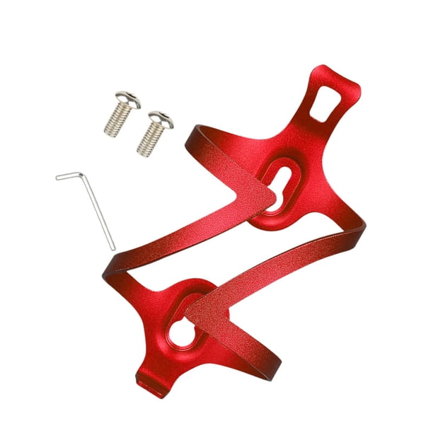 Portabidón para bicicleta, resistente, para niños, de carretera y adultos. Rojo