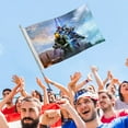 thumbnail image 4 of Halo-themed Printed Flag Perfect gift for fans, friends, and family members, and suitable for indoor and outdoor activities, party decorations.35.4"x59" (90cm×150cm), 4 of 6