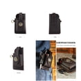 thumbnail image 6 of Anvirtue Leather Mobile Phone Bag Universal Multifunctional Belt Pack Men Waist Case Holster Cover Belt Wallet Carrying Phone Wallet, 6 of 7