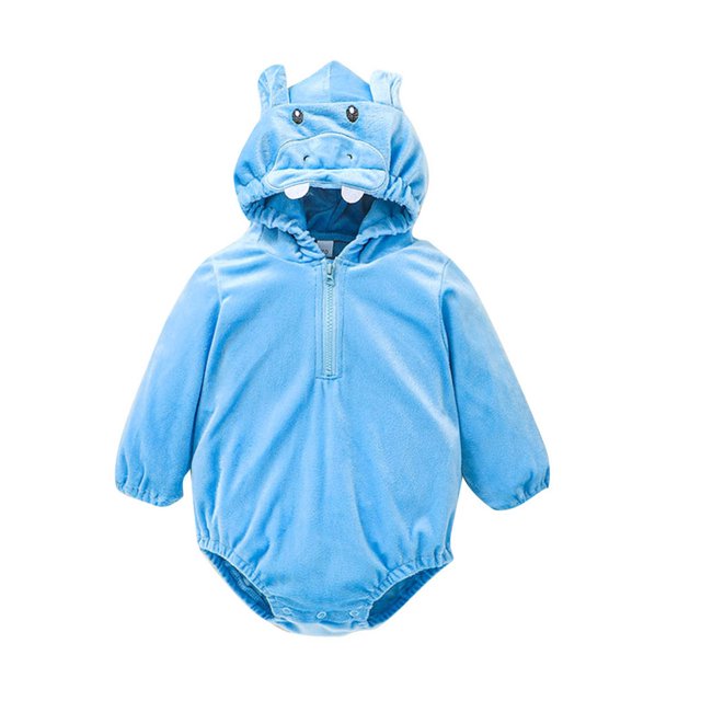 Barboteuse Mignonne pour Bébé et Combinaison à Capuche Mignonne d'Automne