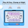 thumbnail image 3 of Aorlym P10 Kid 10 inch Tablet, 32GB RAM + 64GB ROM, 90Hz Android 16 Kids Tablet with Gemini AI, Quad-Core T310, 10.1'' IPS HD Screen, 7000mAh, 5G WIFI, Stylus Pen, Silicone Case, 3 of 10