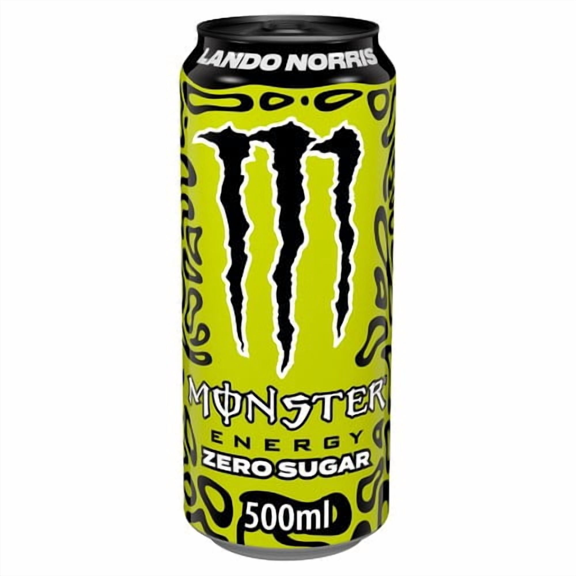 Monster Energy Lando Norris 4 x 500ml, British Import (Pack of 2)