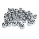 thumbnail image 1 of Paquete de 20 y 40 Cubias Para Tuercas, Cubias para Tuercas con Brida Tipo Bala de 33 mm Para Semirremolques, Cubierta para Tuercas Con Punta de Plástico Cromado ABS, 1 of 7